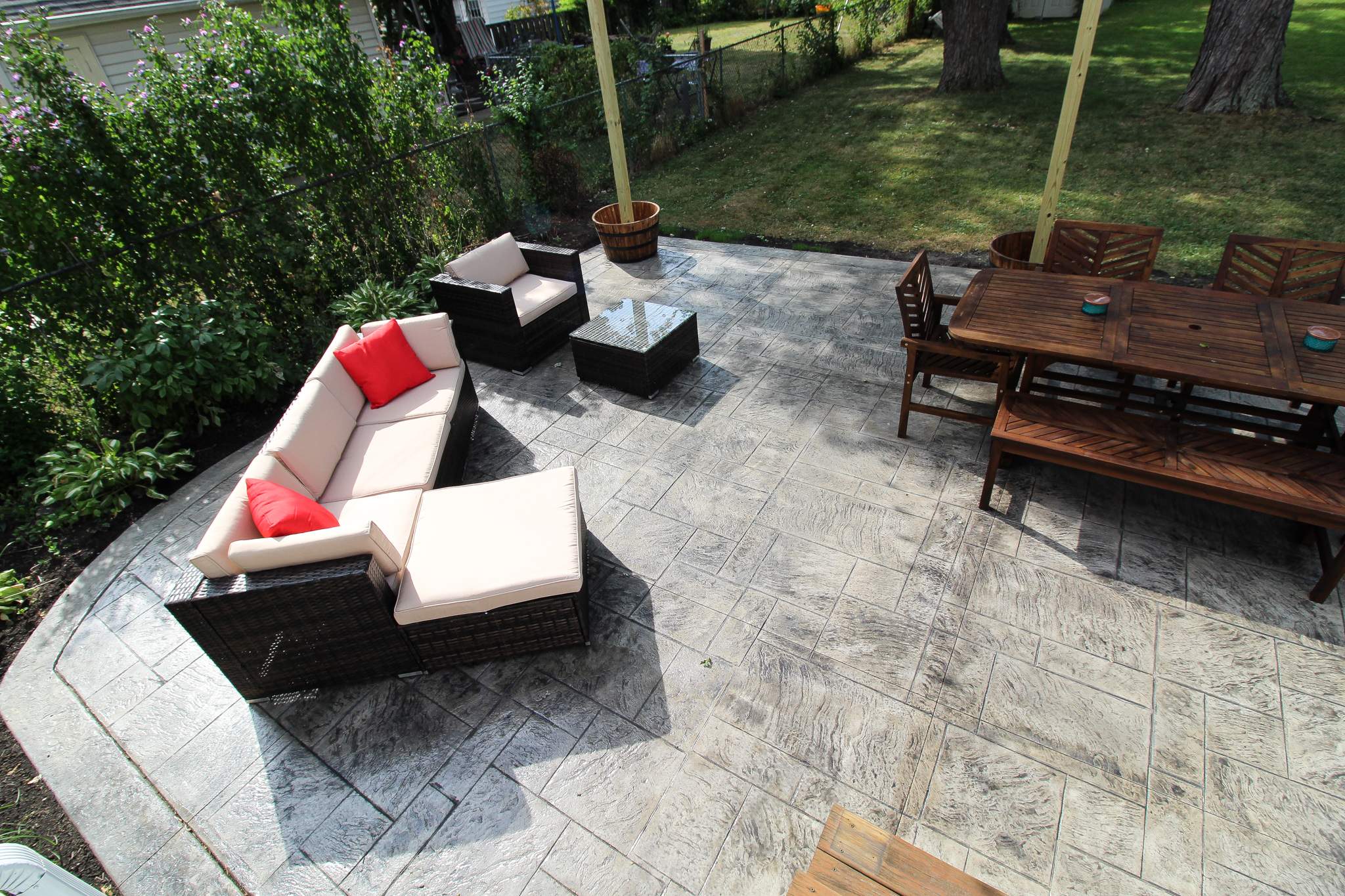 Stamped Concrete and Concrete by Ivy Lea Construction