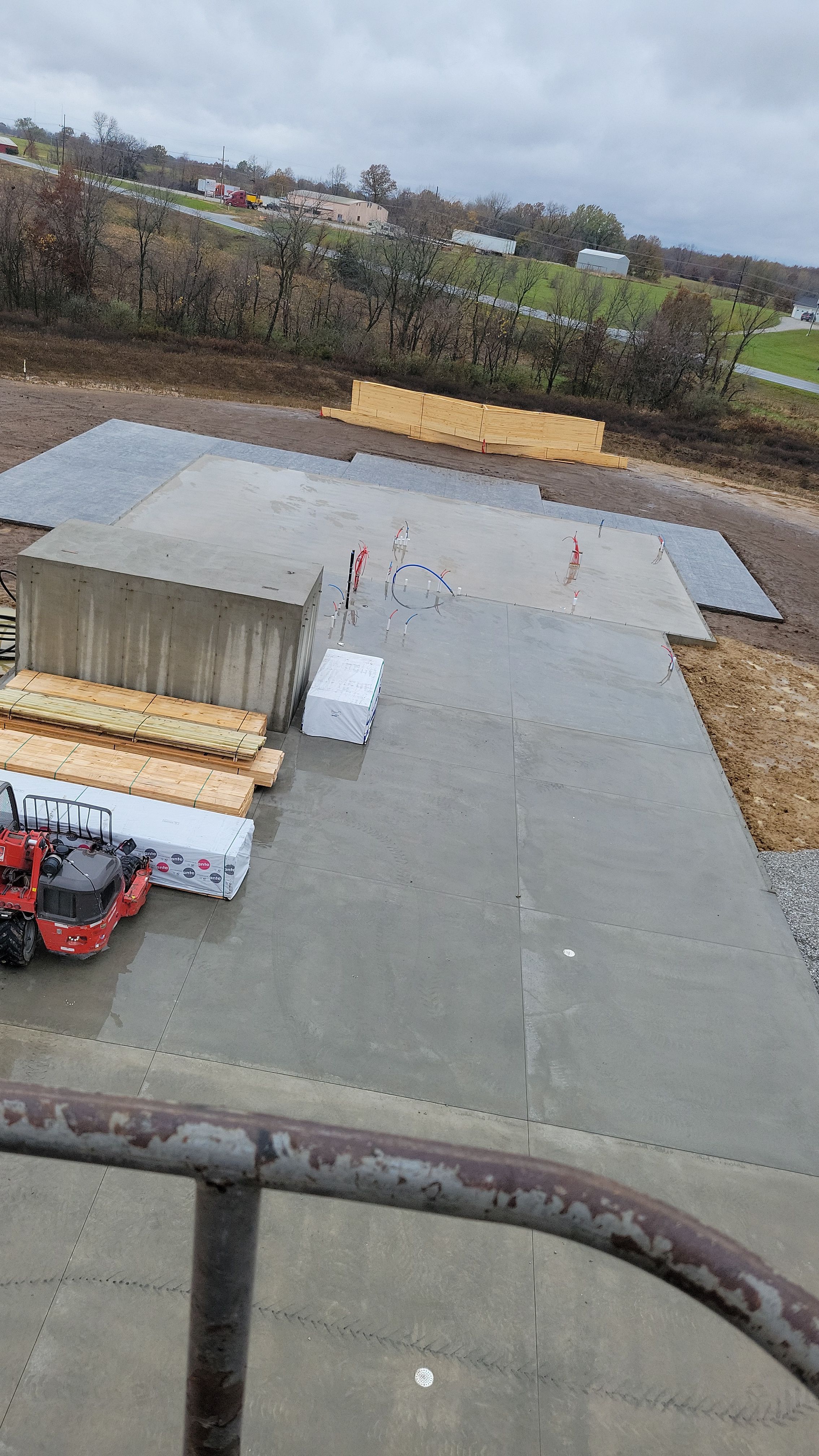 New Home construction w/ board and batten sides and metal roof  by Miles Construction 