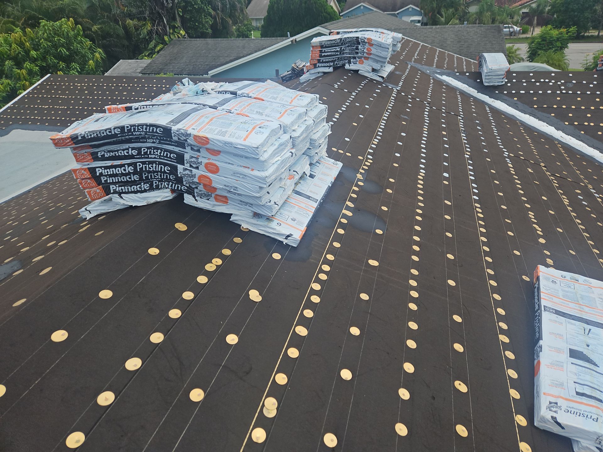 Residential Roofing Installation using Atlas by BLUES BROTHERS ROOFING