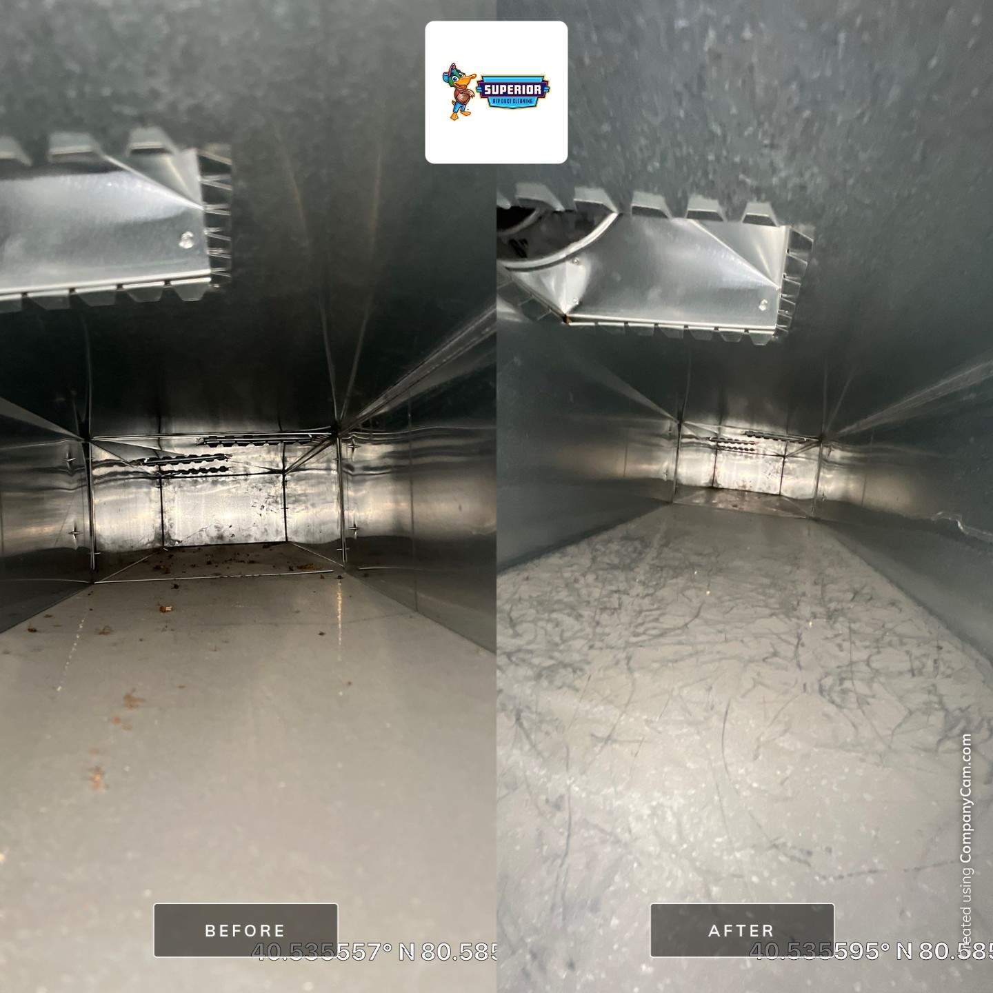 Air Duct Cleaning With a Vacuum Truck in New Cumberland, WV by Superior Air Duct Cleaning
