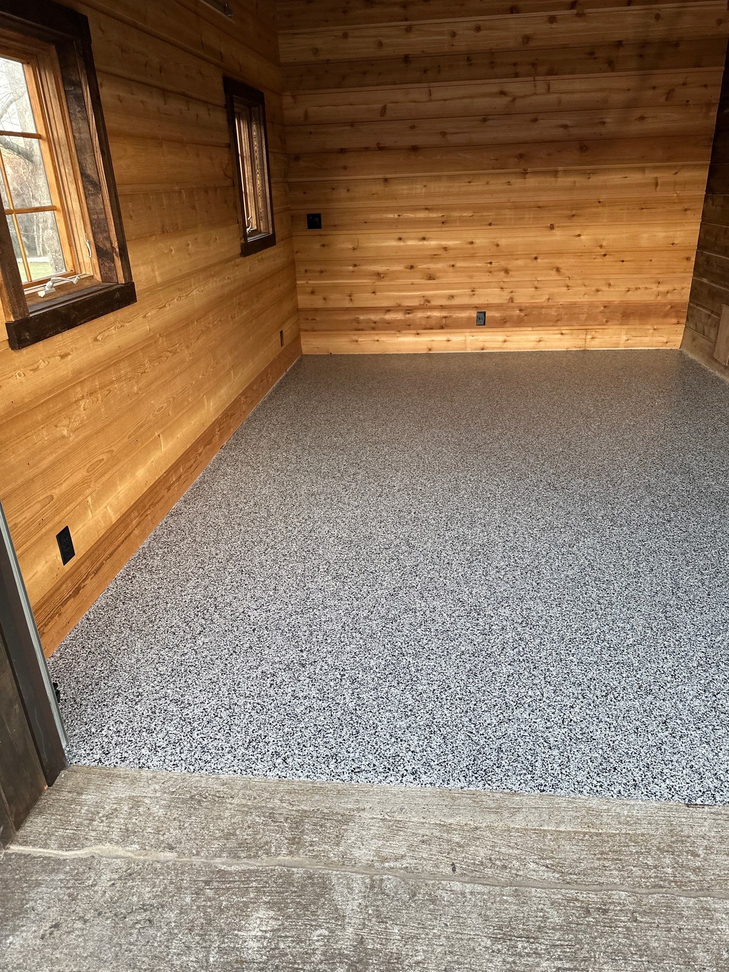 Garage Floor Coating using Silverton by My Garage Floor Guys