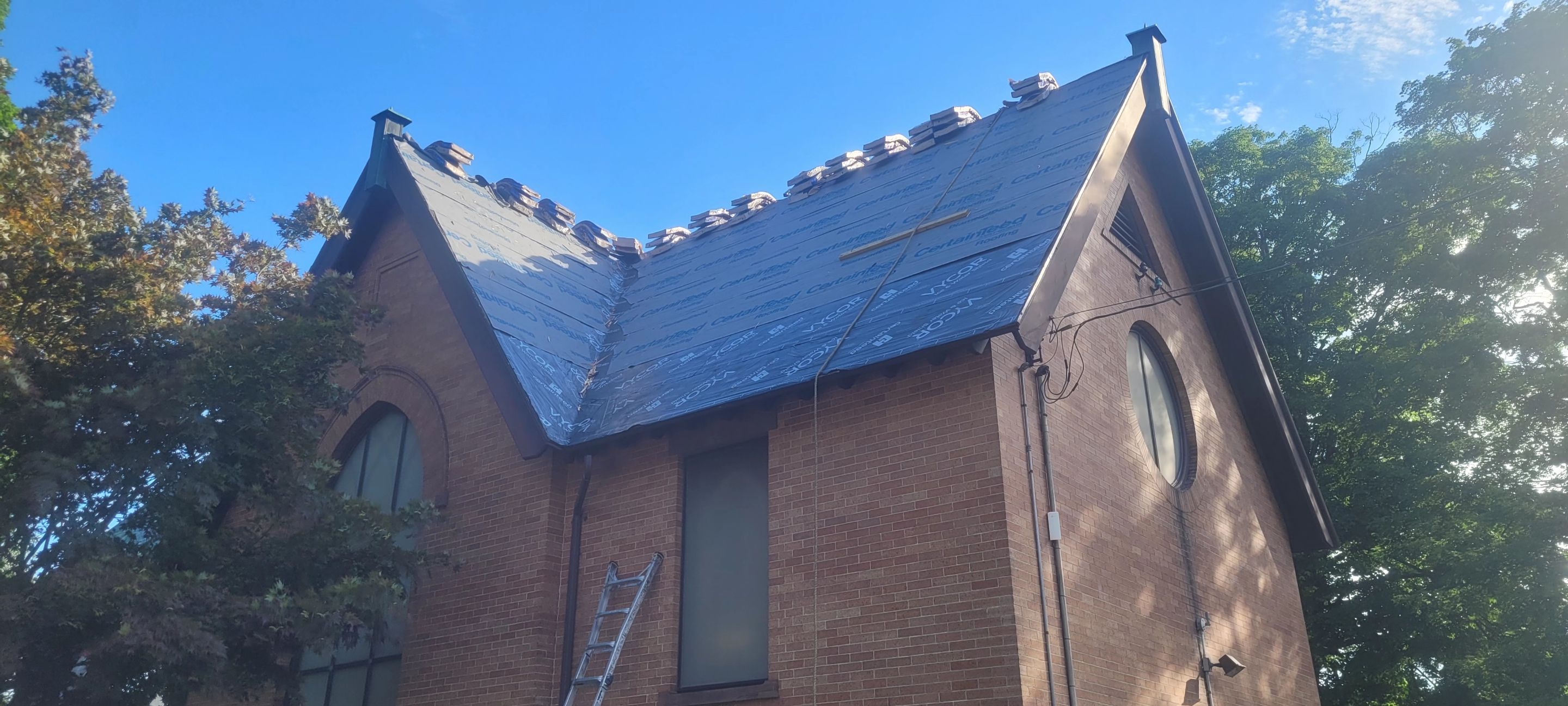 Ansonia, CT and DiGiorgi ROofing & Siding INC create a roofing masterpiece! by DiGiorgi Roofing and Siding Inc