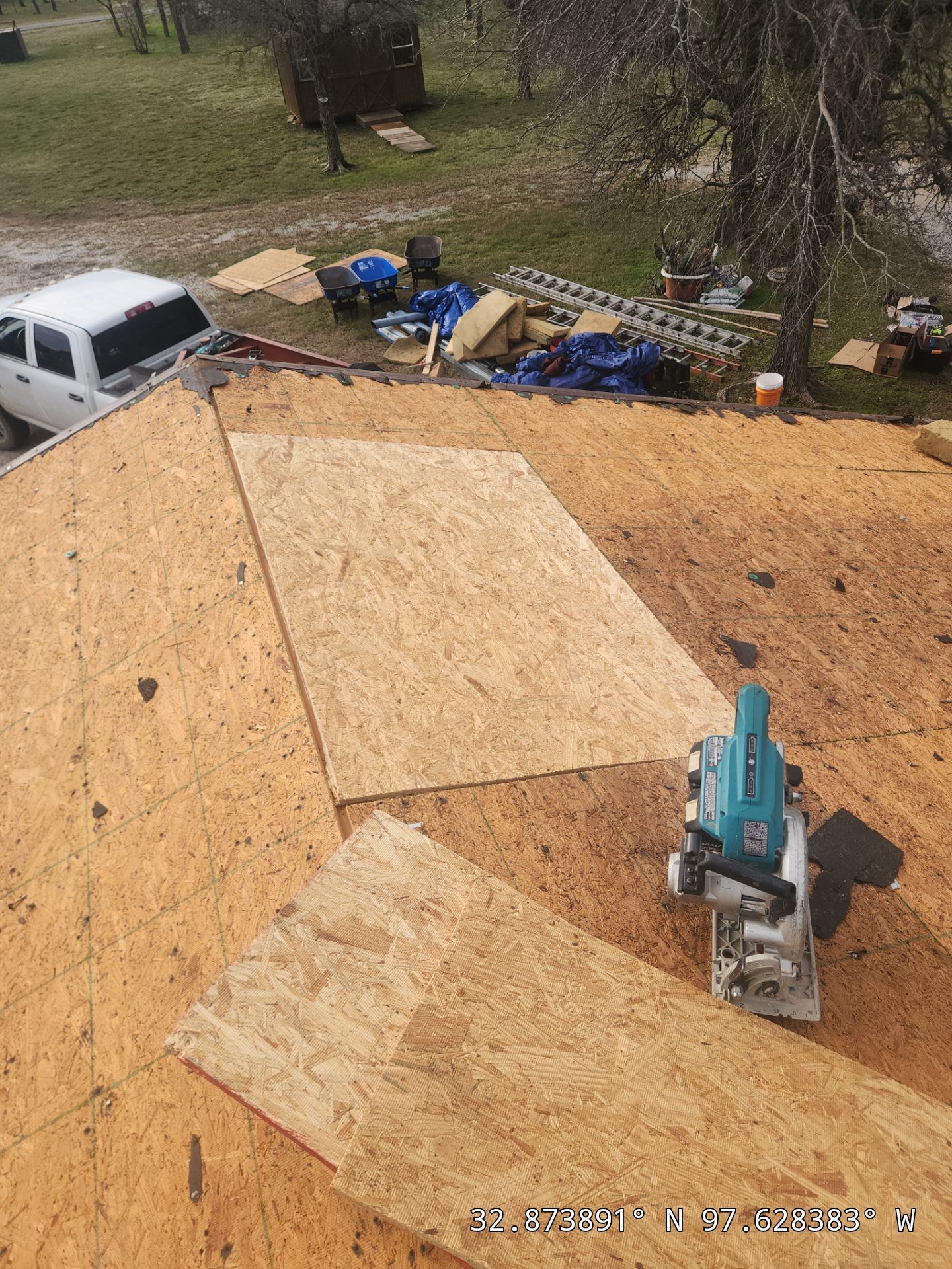 Project in Weatherford by Lonestar Roofing and Restoration LLC.