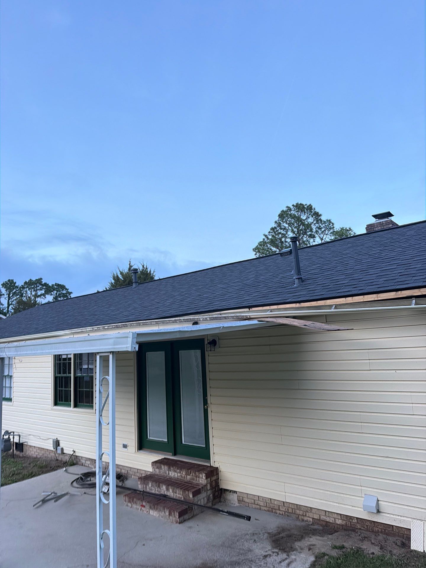 Roof Trusses Replaced- New Roof Installation by Karcher Roofing & Construction