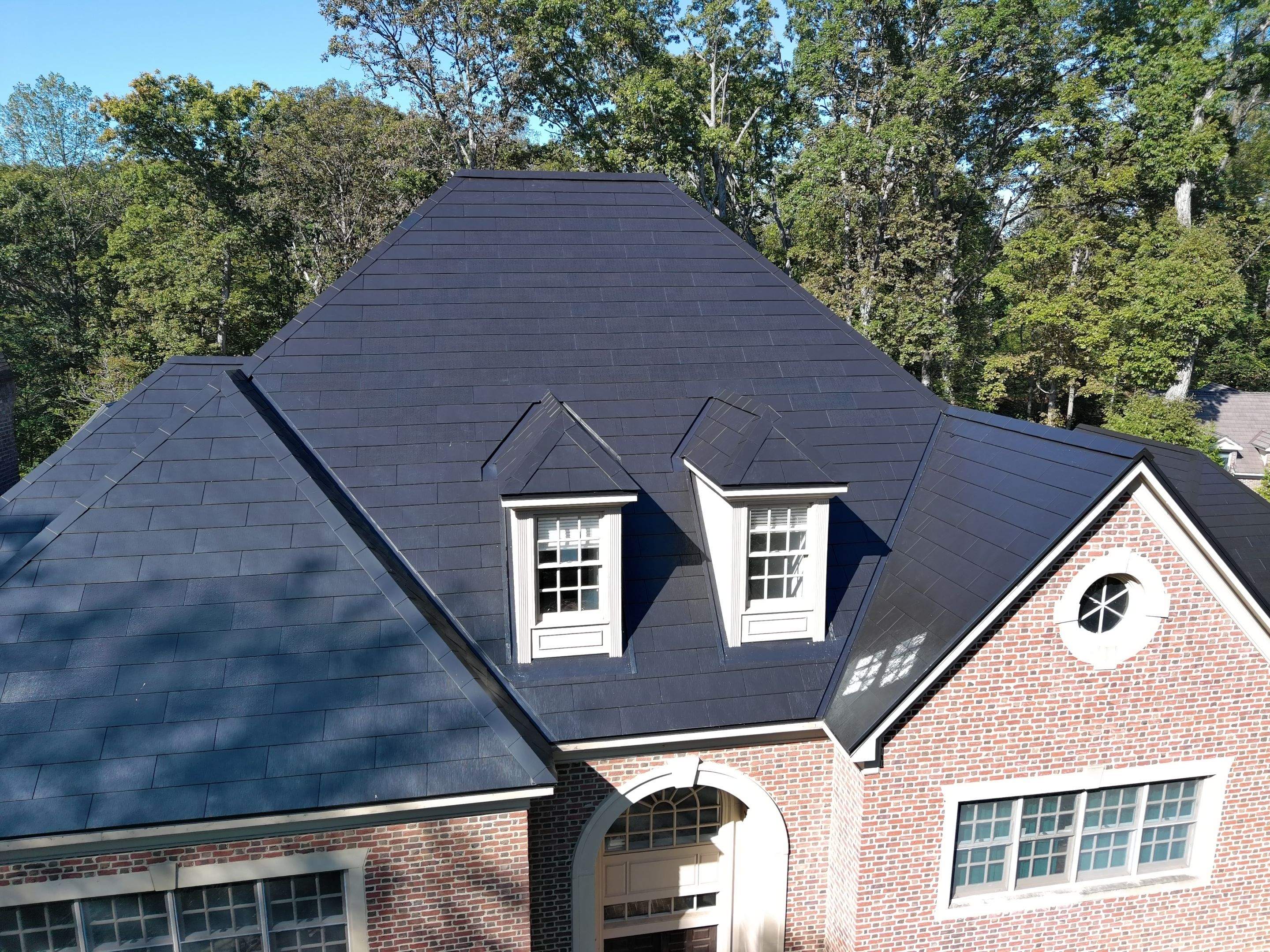 Extravagant Tesla Solar Roof in Maryland by American Home Contractors