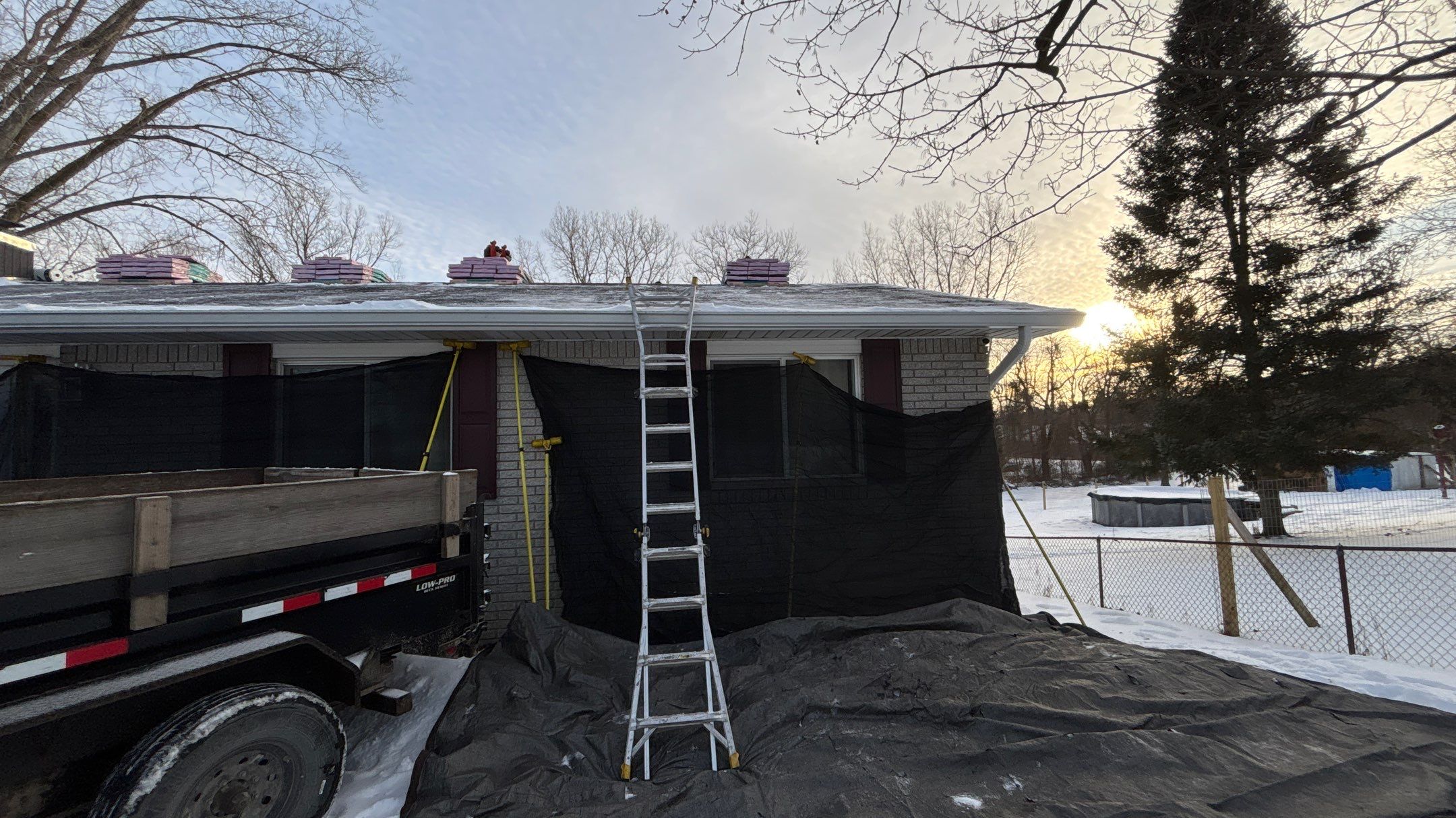 Roof Replacement using Owens Corning Duration Shingle by 180 Contractors