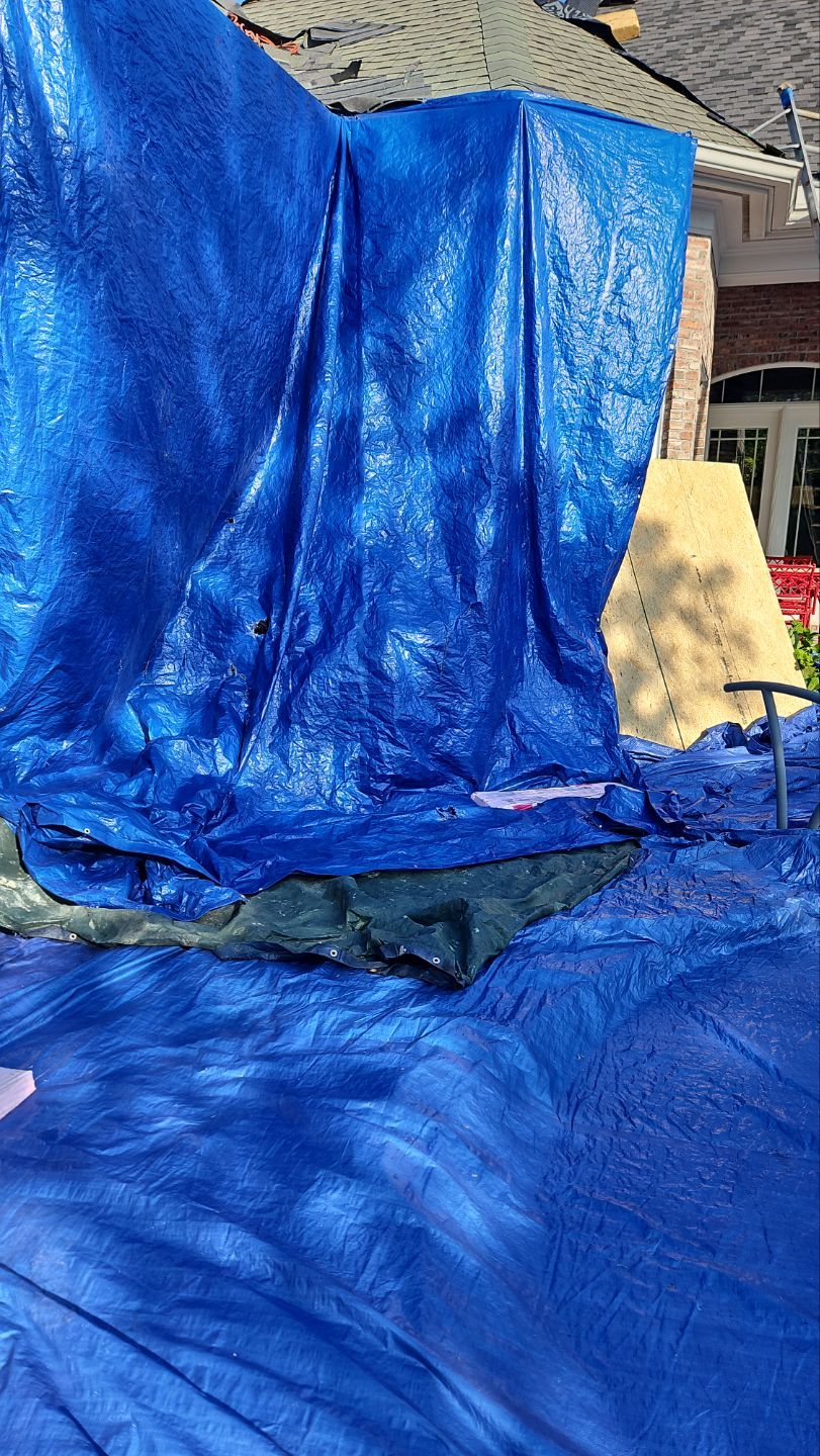 Residential Roofing Installation using Owens Corning Duration Midnight Plum by Indigo State Roofing