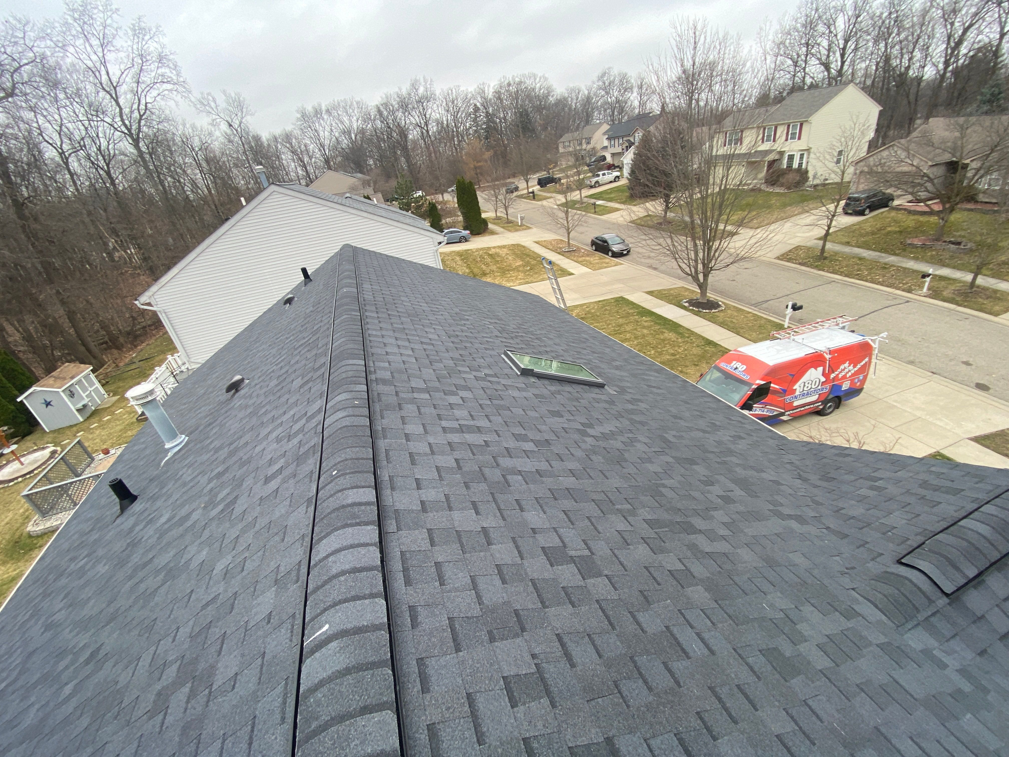 Roof Replacement using Certainteed Landmark Climate-Flex by 180 Contractors