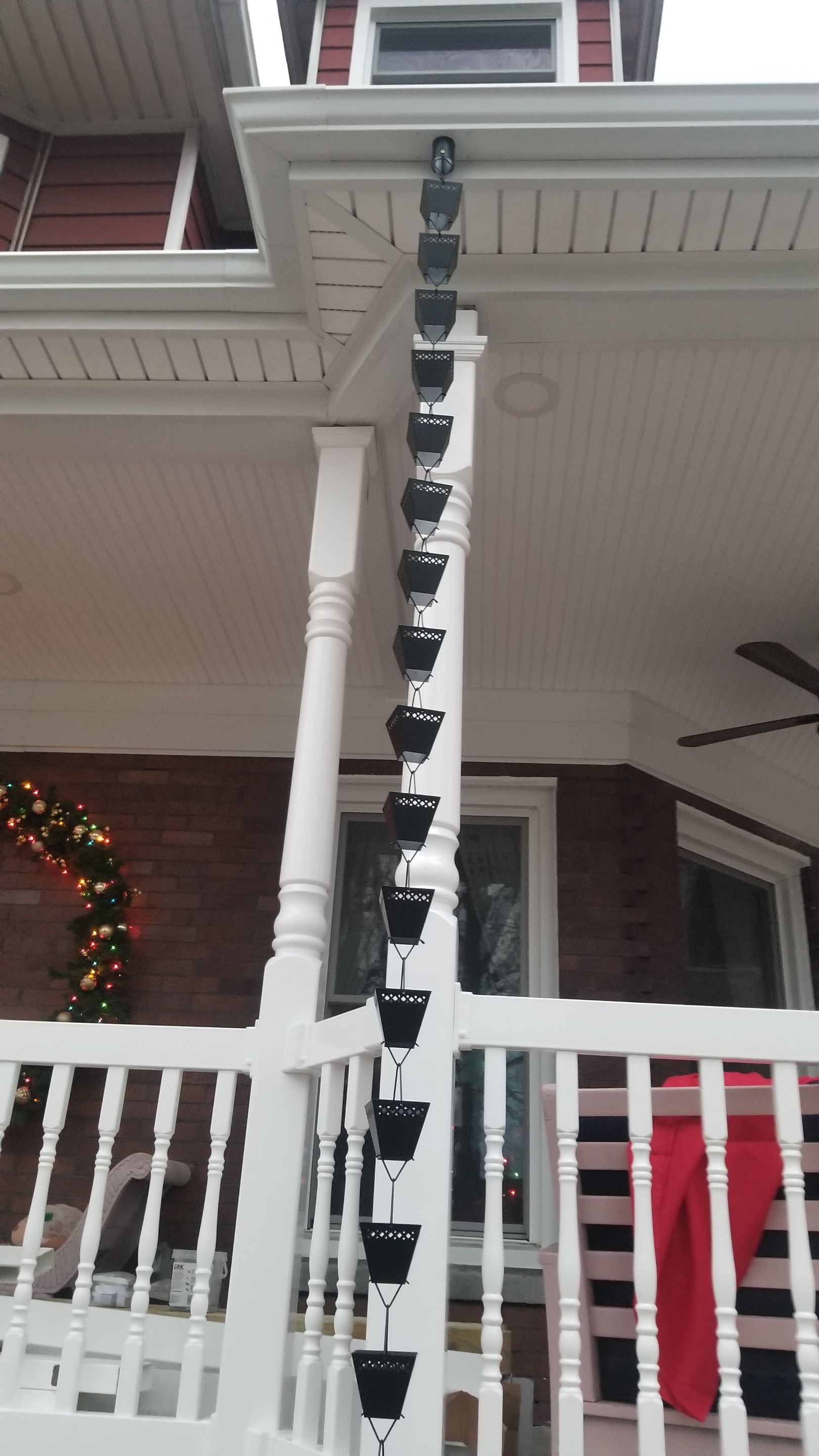 Custom Front Porch on Historic Home by Northwest Construction
