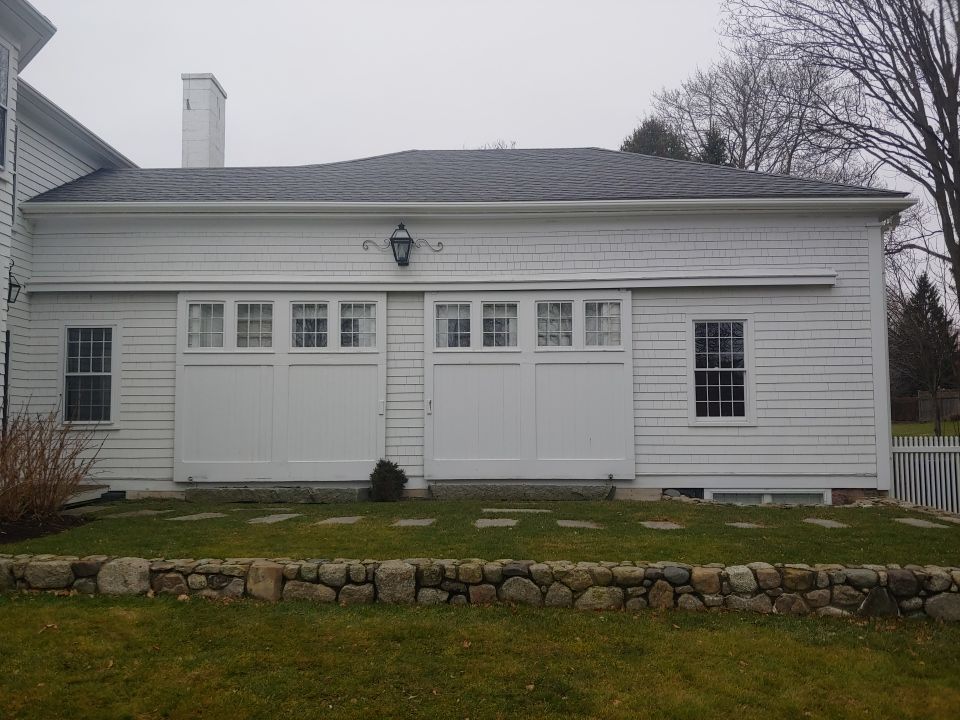 Duxbury, MA Gutter Installation using 4x6 Fiberglass Gutter with Moulding by Gutter Pro Enterprises