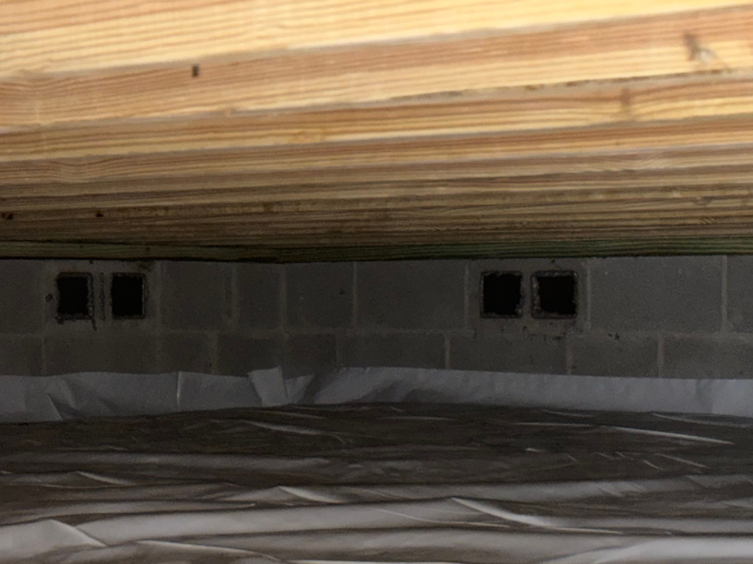 Project in Smithfield by Patriot Crawl Space Repairs