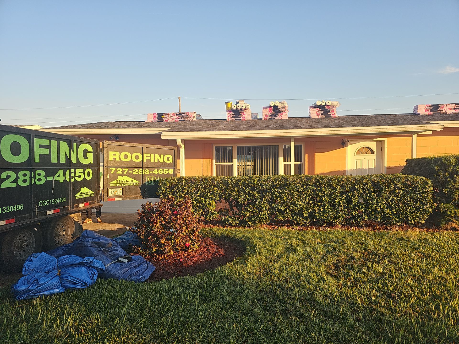 Project in St. Petersburg 33709 by Mitchell Roofing Company LLC 
