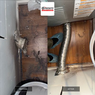 Air duct cleaning using Hypervac