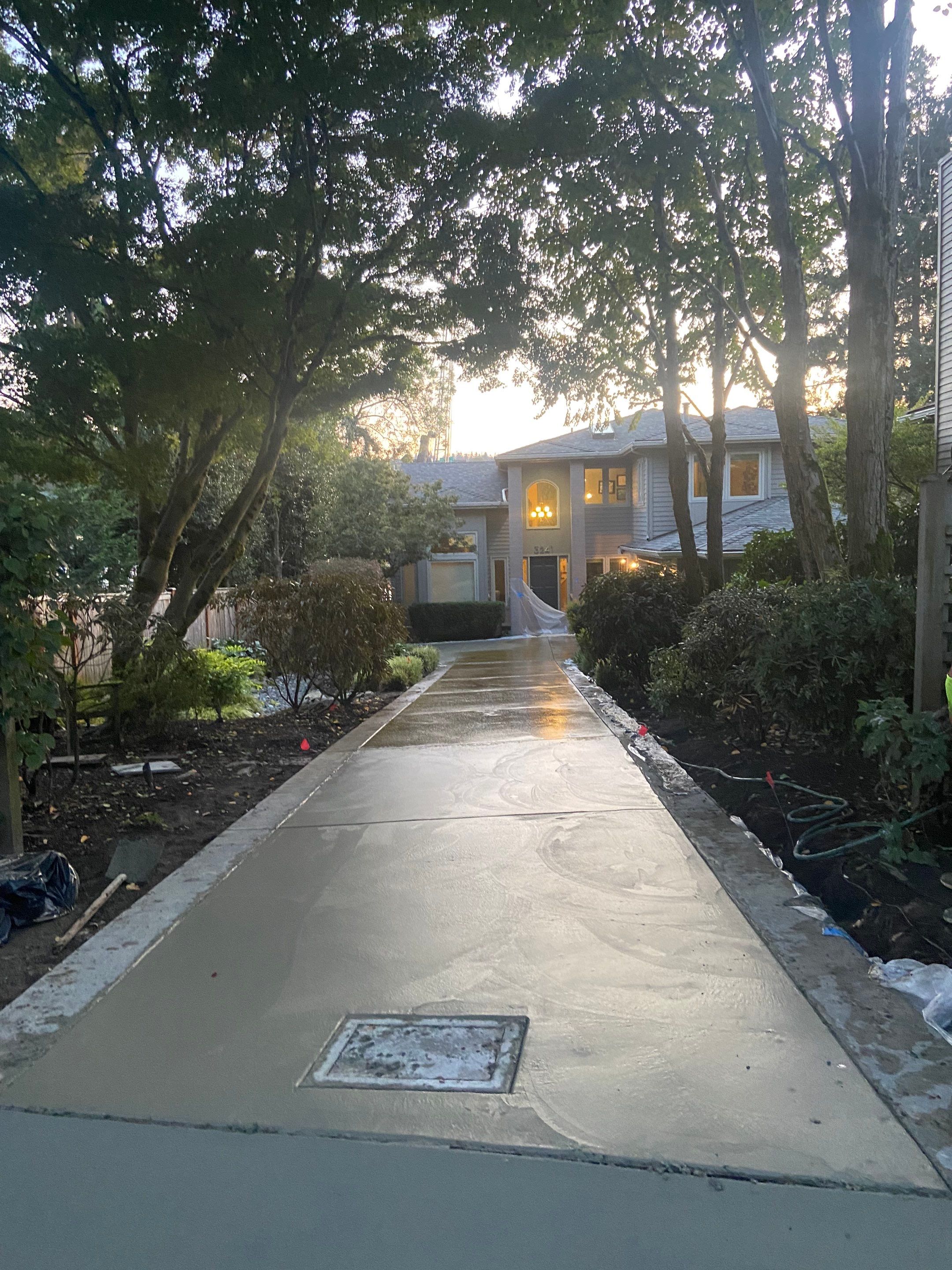 Eggers | Aggregate Finish Driveway, Concrete Project  by Jireh Asphalt & Concrete Inc 