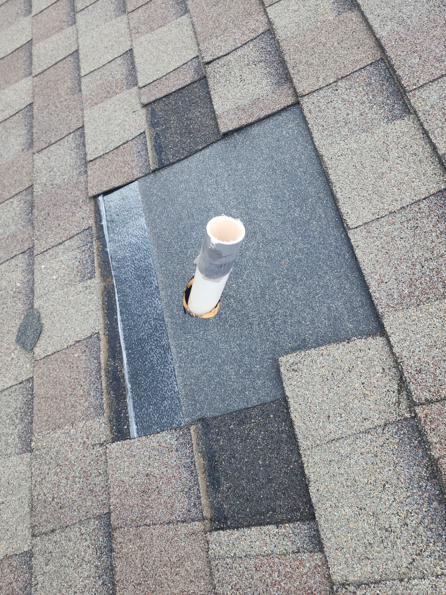 Hail Damage using Owen's Corning Duration (Lifetime) Shingles by Roof Repair Company