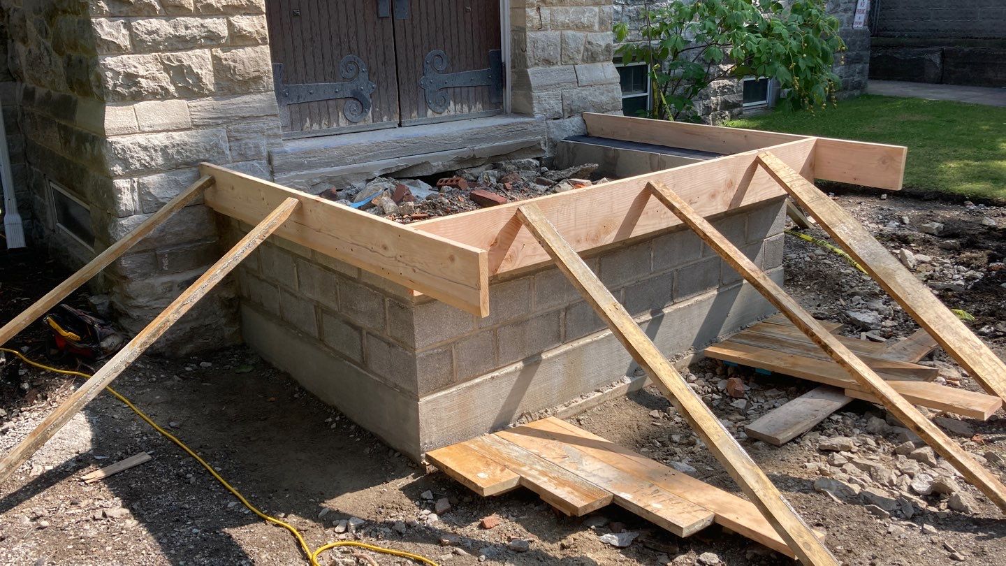 Concrete and Porch by Ivy Lea Construction