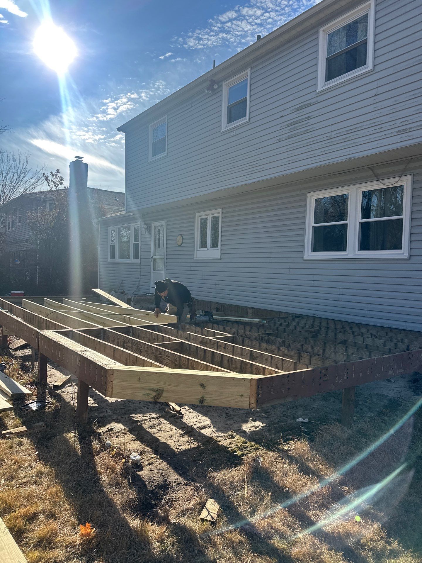 Deck Resurface in Cherry Hill by deck guardian