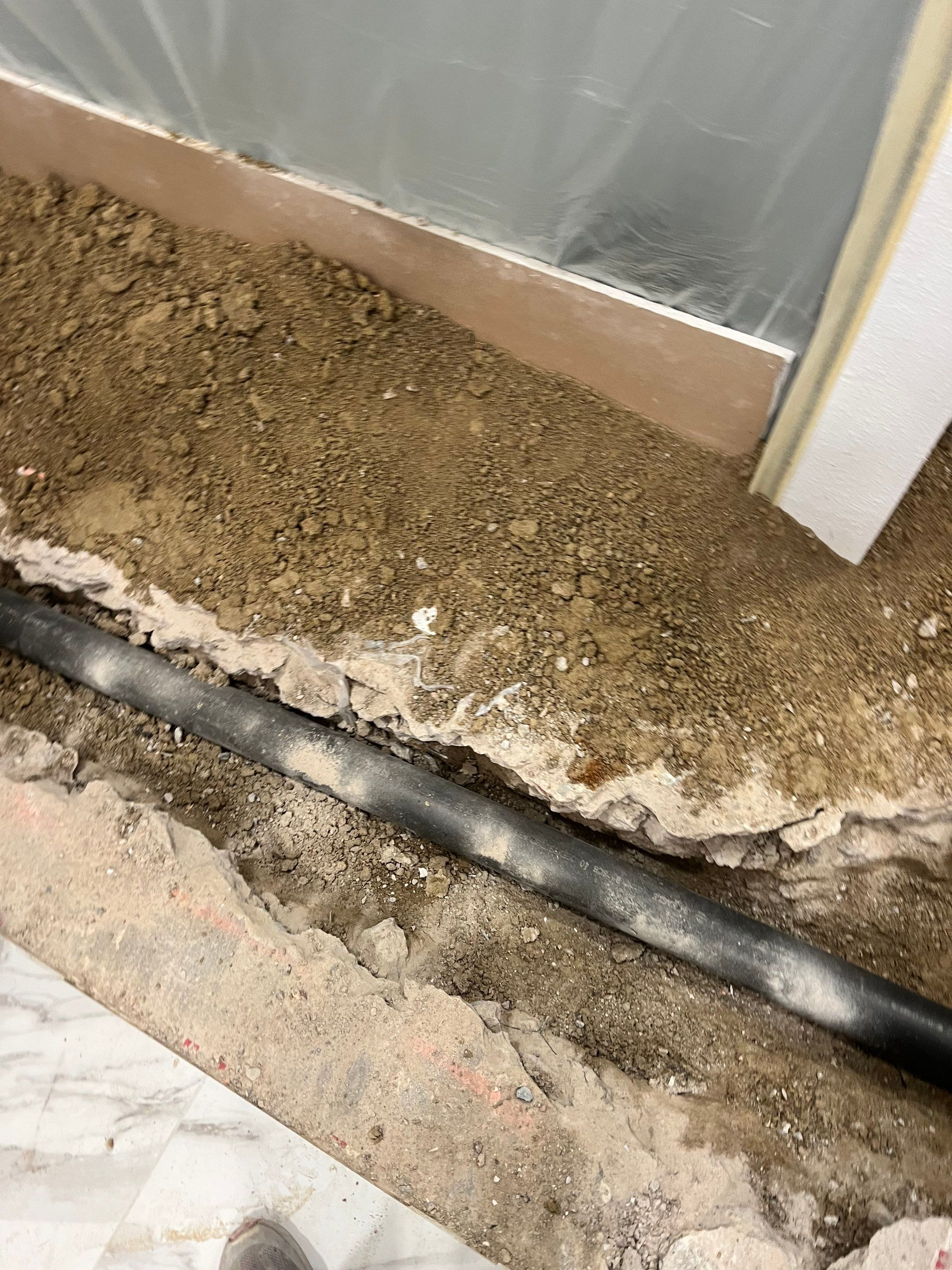 Toilet relocate by Plumbing Connect Systems LLC