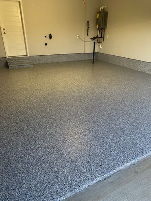 Garage Floor Coating using Steamboat