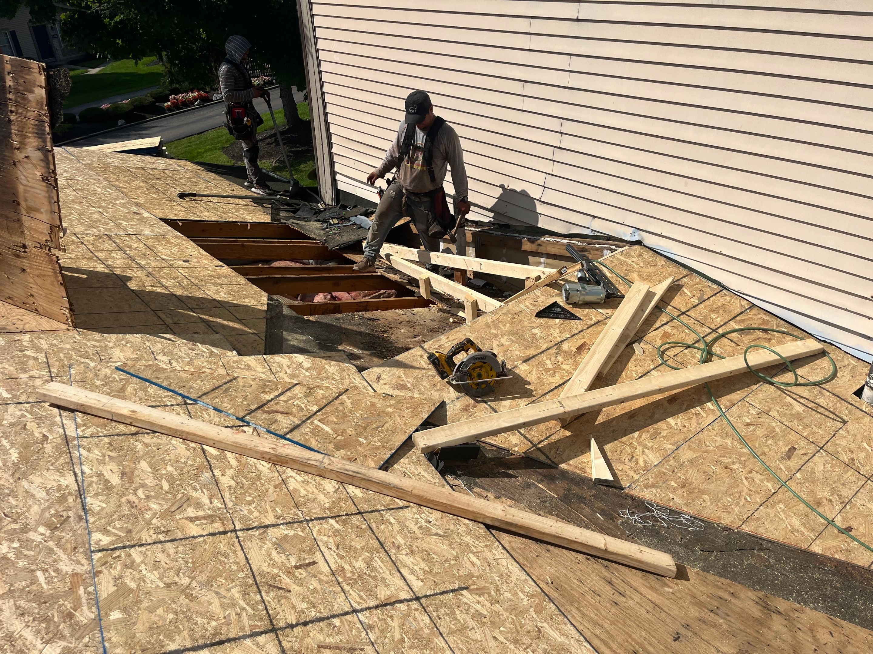 Multi-Family Roof Replacement and Decking Repair in Dayton by Level Up Roofing and Restoration Services LLC