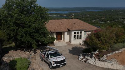 Residential Roof Replacement using GAF - HDZ - Shakewood