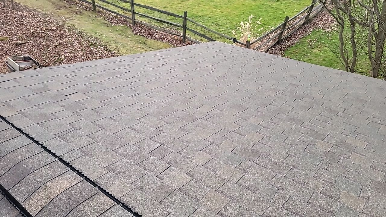 ATLAS PINNACLE COLOR: SCOTCHGARD HEATHER DRIP EDGE: MUSKET BROWN by Eagle Eye Roofing