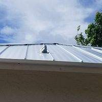 24ga 1" Nail-Strip Mill Finish by Total Roofing System The Metal Roof Experts