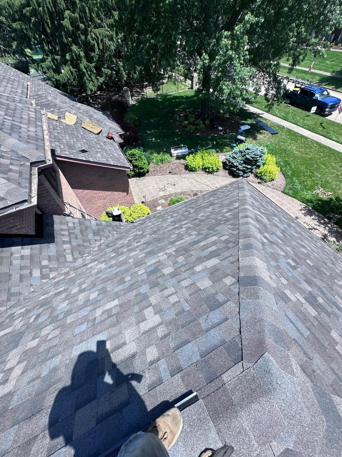 Wooster Residential Roof Replacement Using Multi-Toned Asphalt Shingles by Cornerstone Roofing And Siding