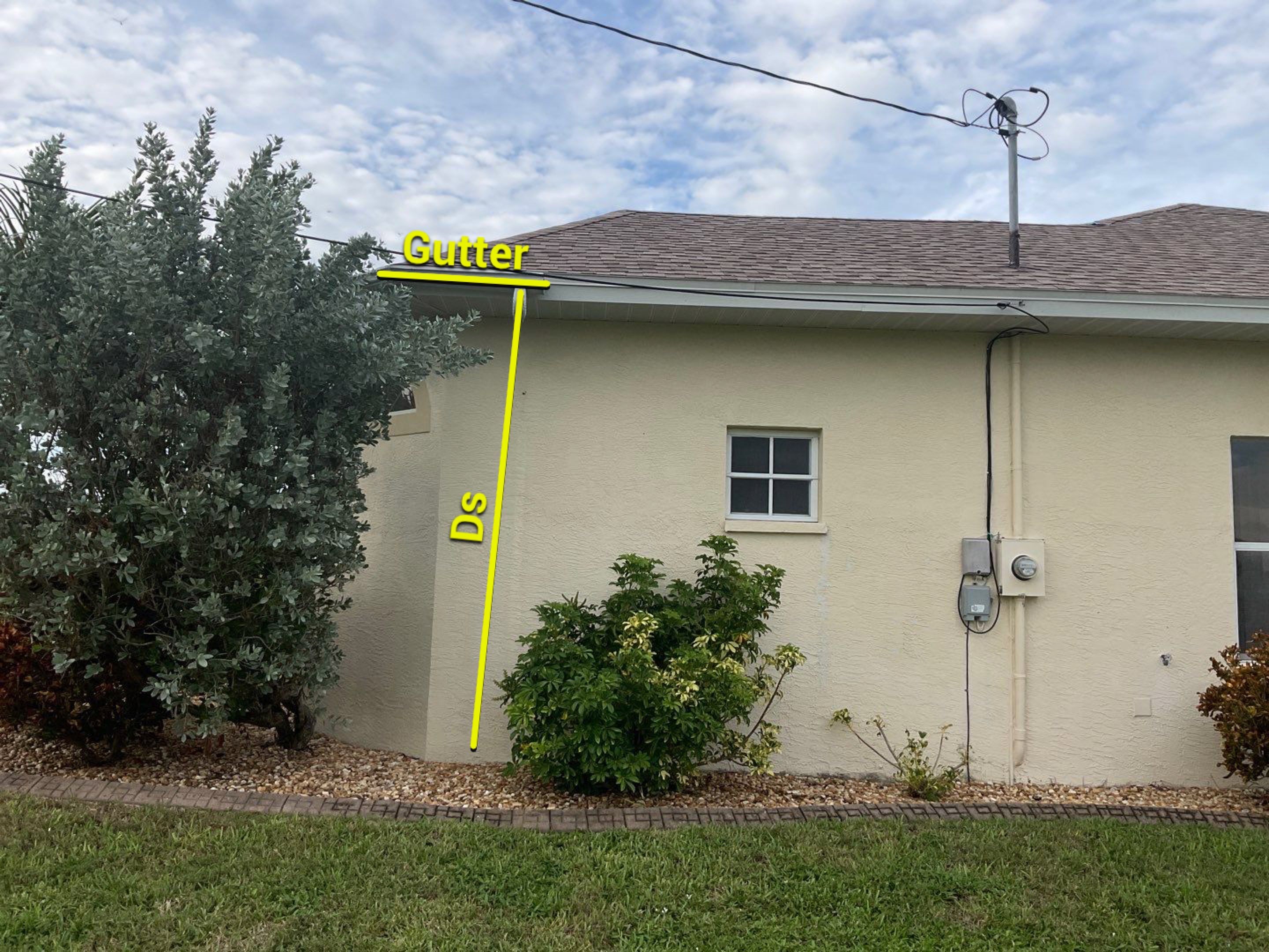 Gutter Installation Wedge in Cape Coral FL by Gutter Professors