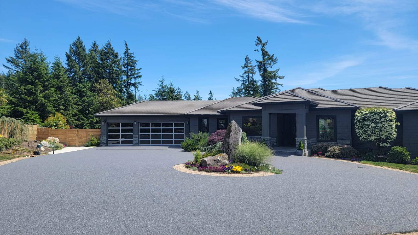 Project in Gig Harbor by Concrete Coating Experts Inc.