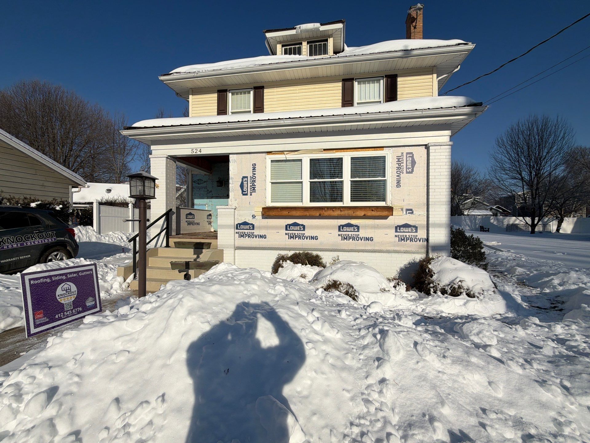 LPSmartSide Nickel Gap Siding Replacement by Knockout Home Solutions