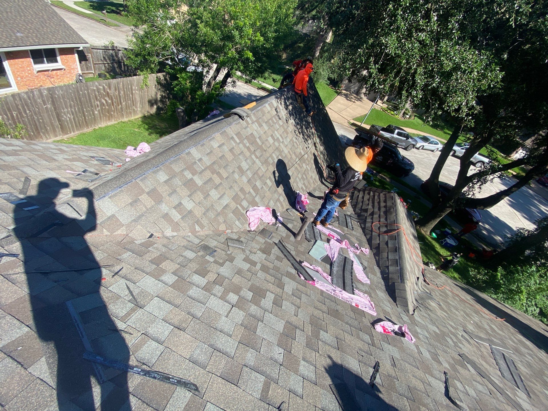 Residential Roofing Repair using Owen's Corning Duration (Lifetime) Shingles by Roof Repair Services LLC