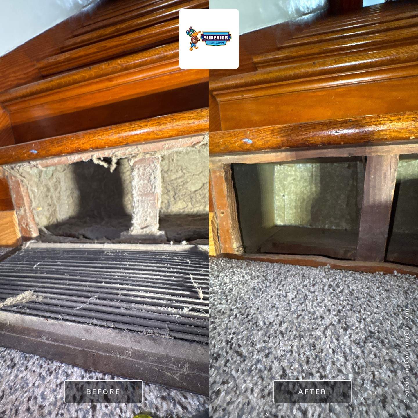 Air Duct Cleaning With a Vacuum Truck in Rochester, PA by Superior Air Duct Cleaning