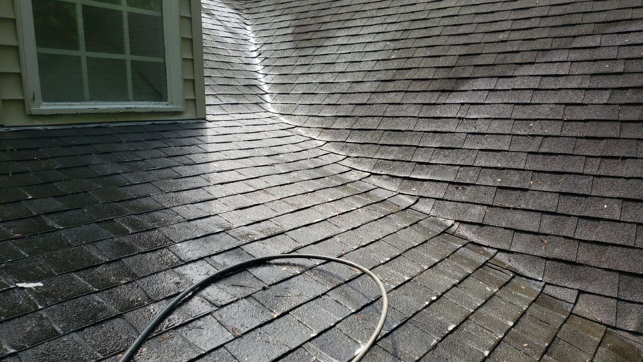 House Wash using cleaner by Power Wash Masters LLC