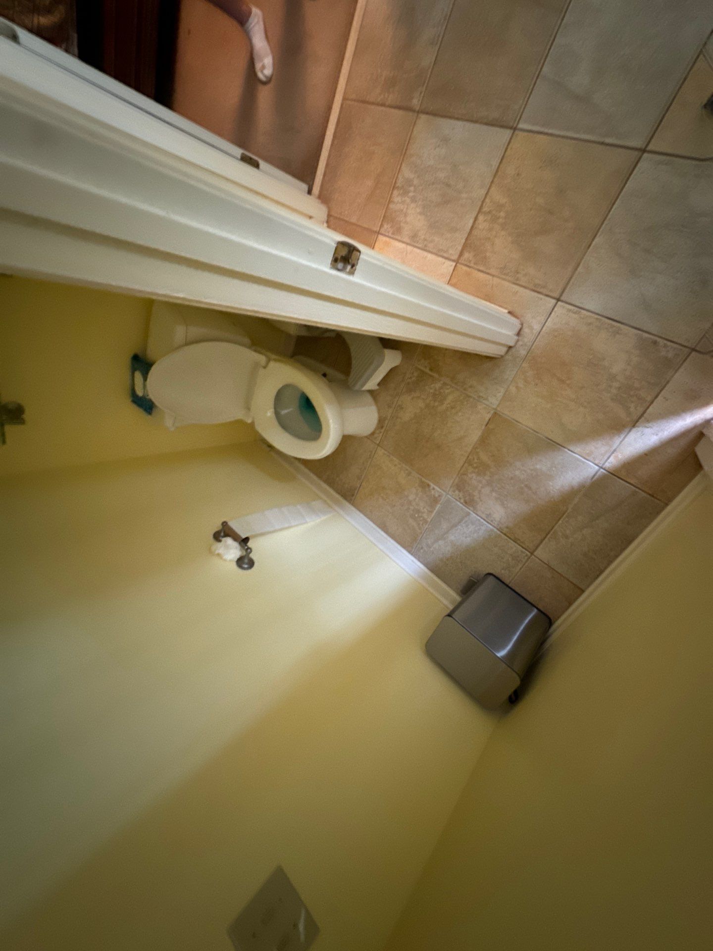 Master bathroom shower renovation, and tile flooring by Prudencio