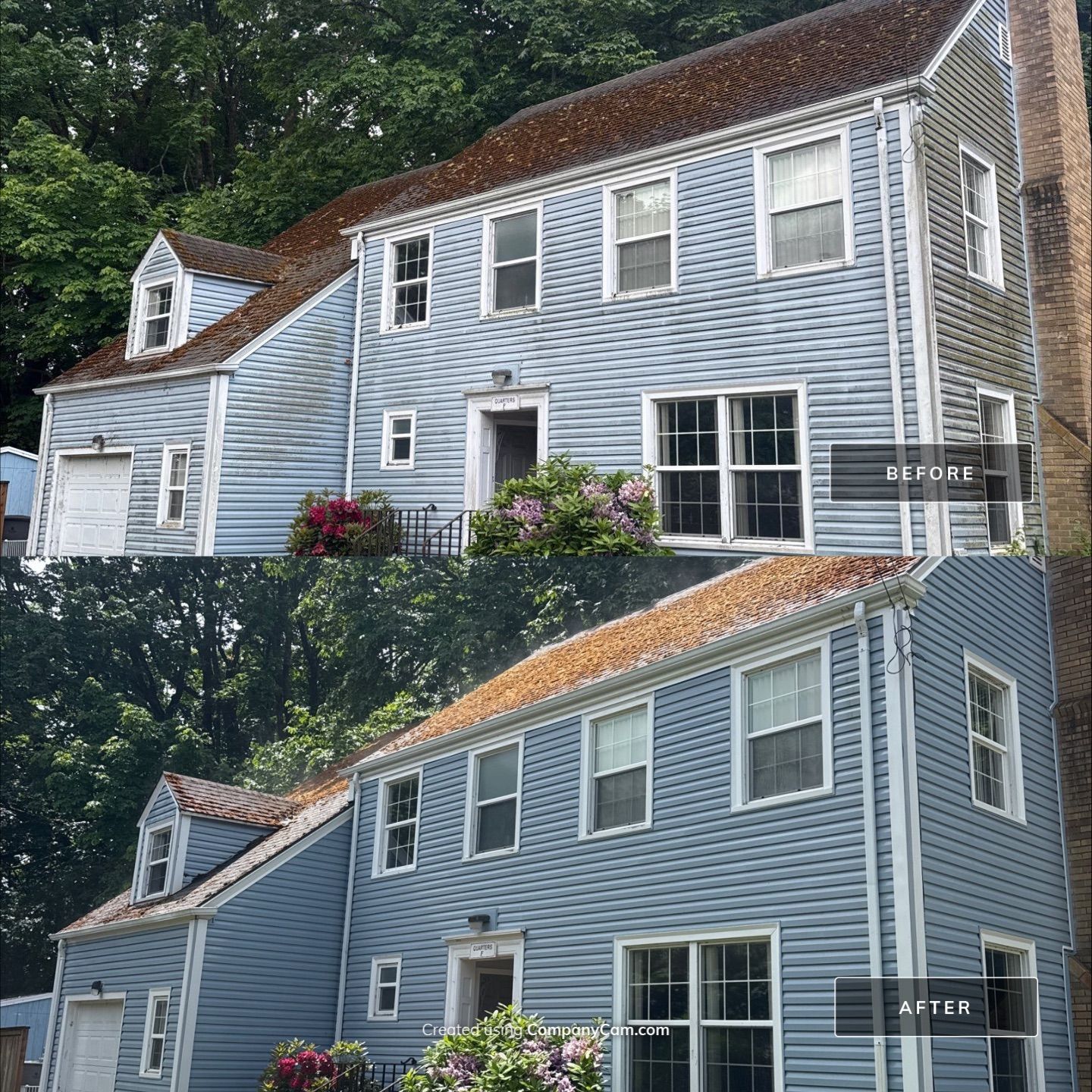 A Massive Brick Building Makeover - Astoria by Rolling Suds of Oregon Coast – Salem