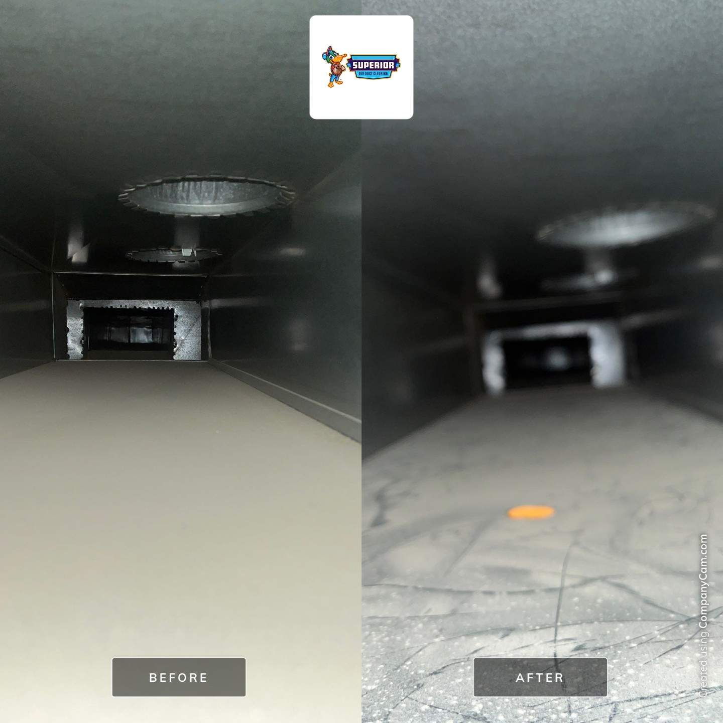 Air Duct Cleaning With a Vacuum Truck in Grove City, PA by Superior Air Duct Cleaning