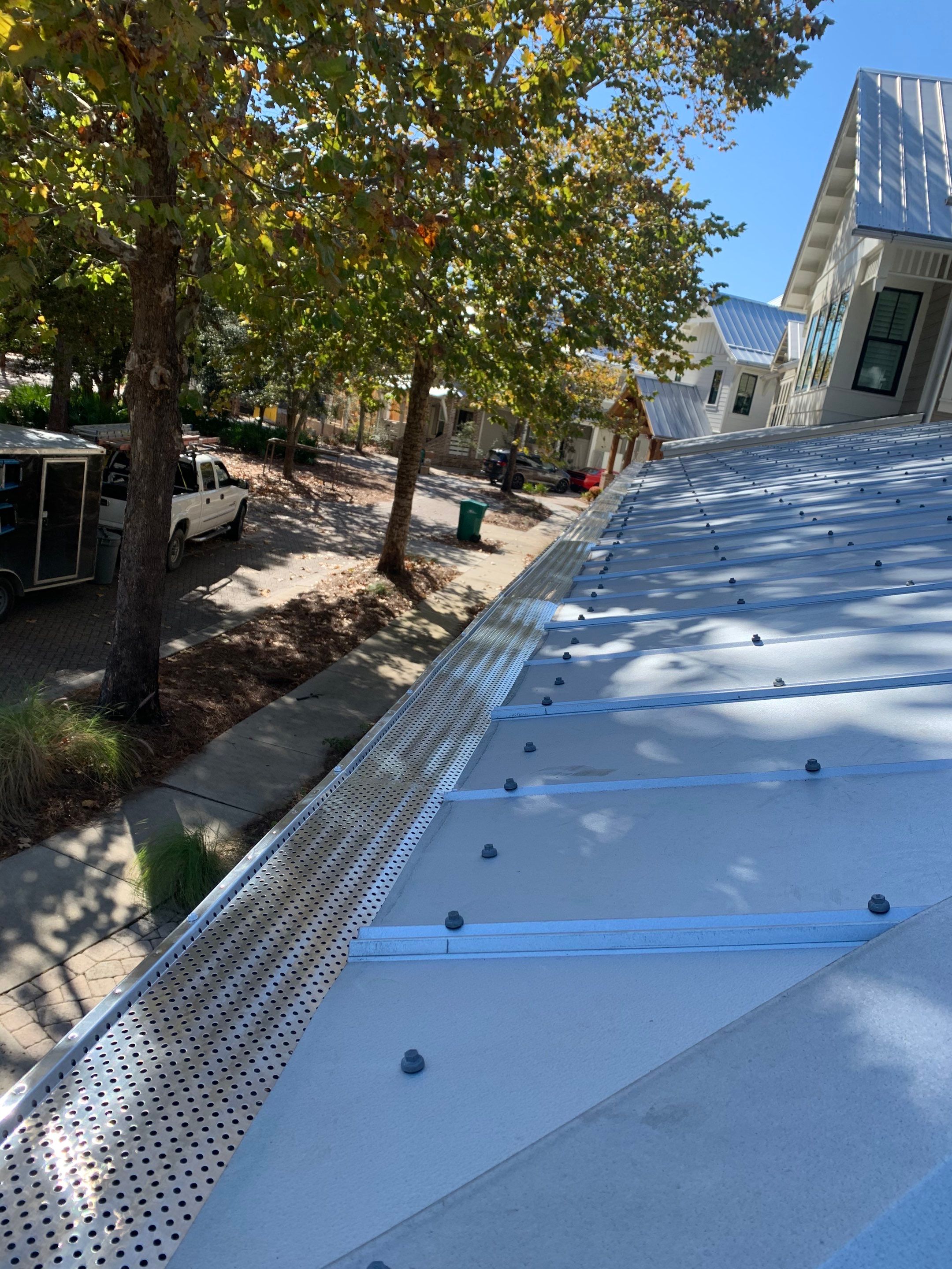 Gutter Guard Installation using LeafBlaster Pro by Gutter Professors