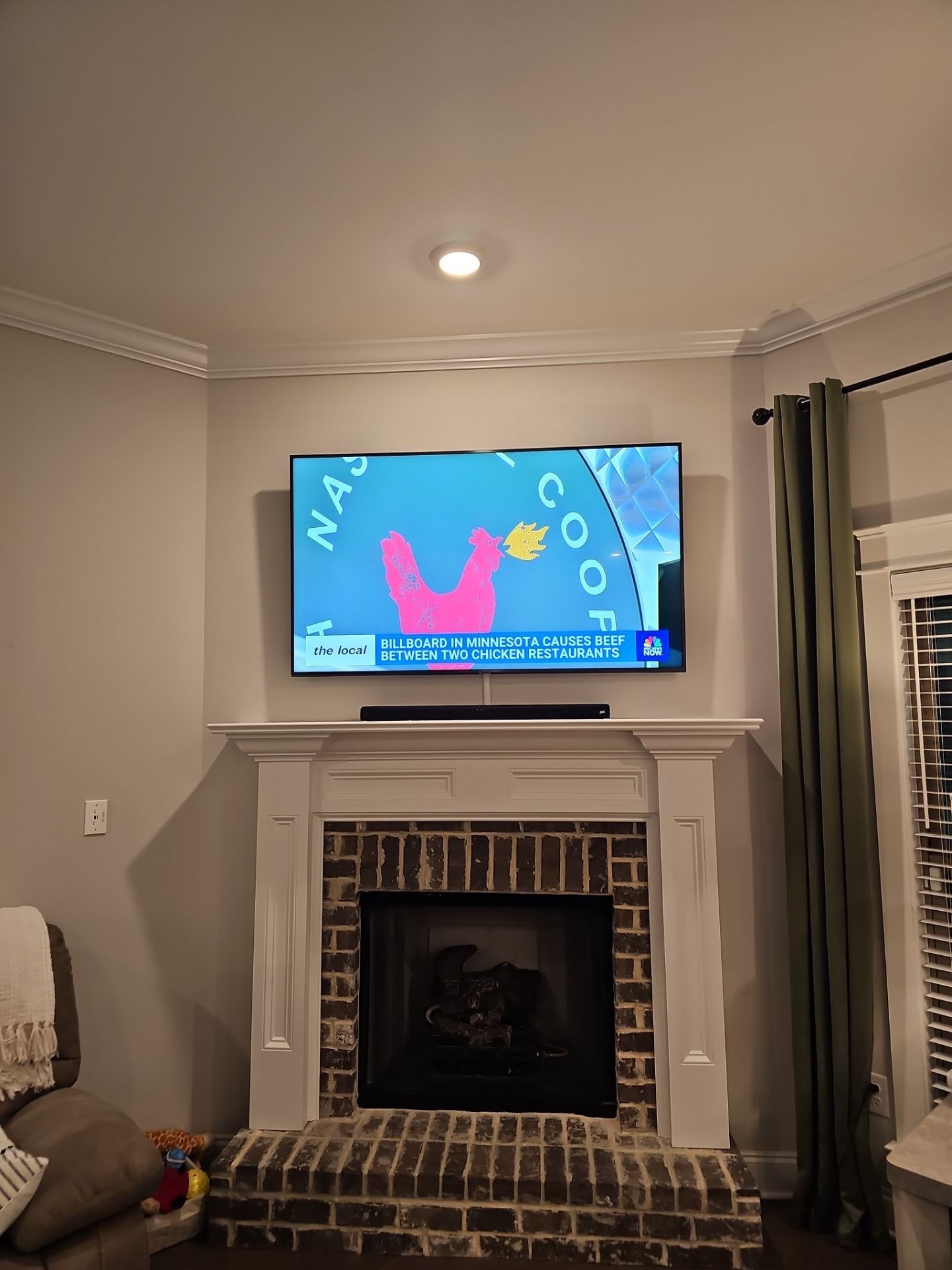 Fireplace TV Mounting Projects by Hangman Mounting & Installation 