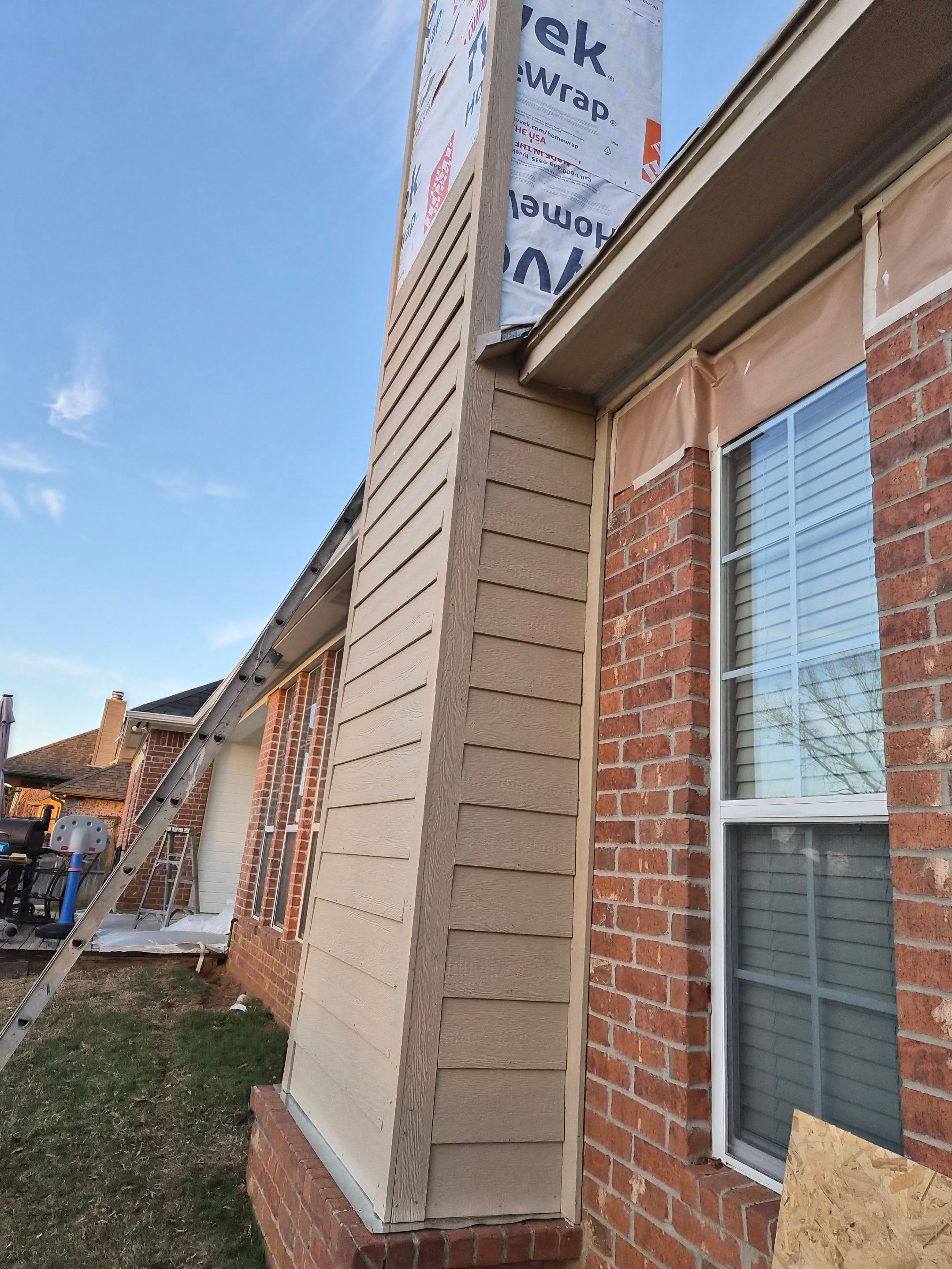 Exterior Painting & Chimney Restoration in Tyler, TX by Quality Coats Painting
