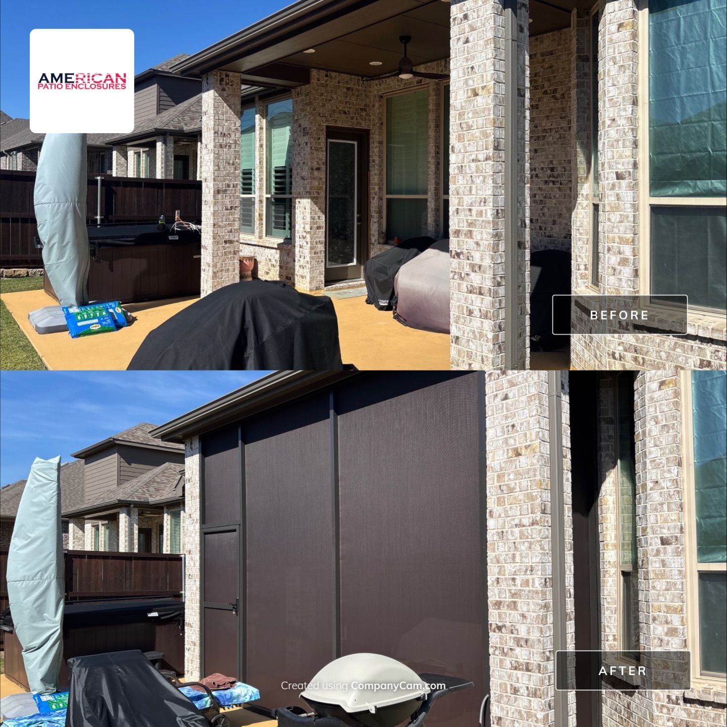 Project in Oak Point by American Patio Enclosures