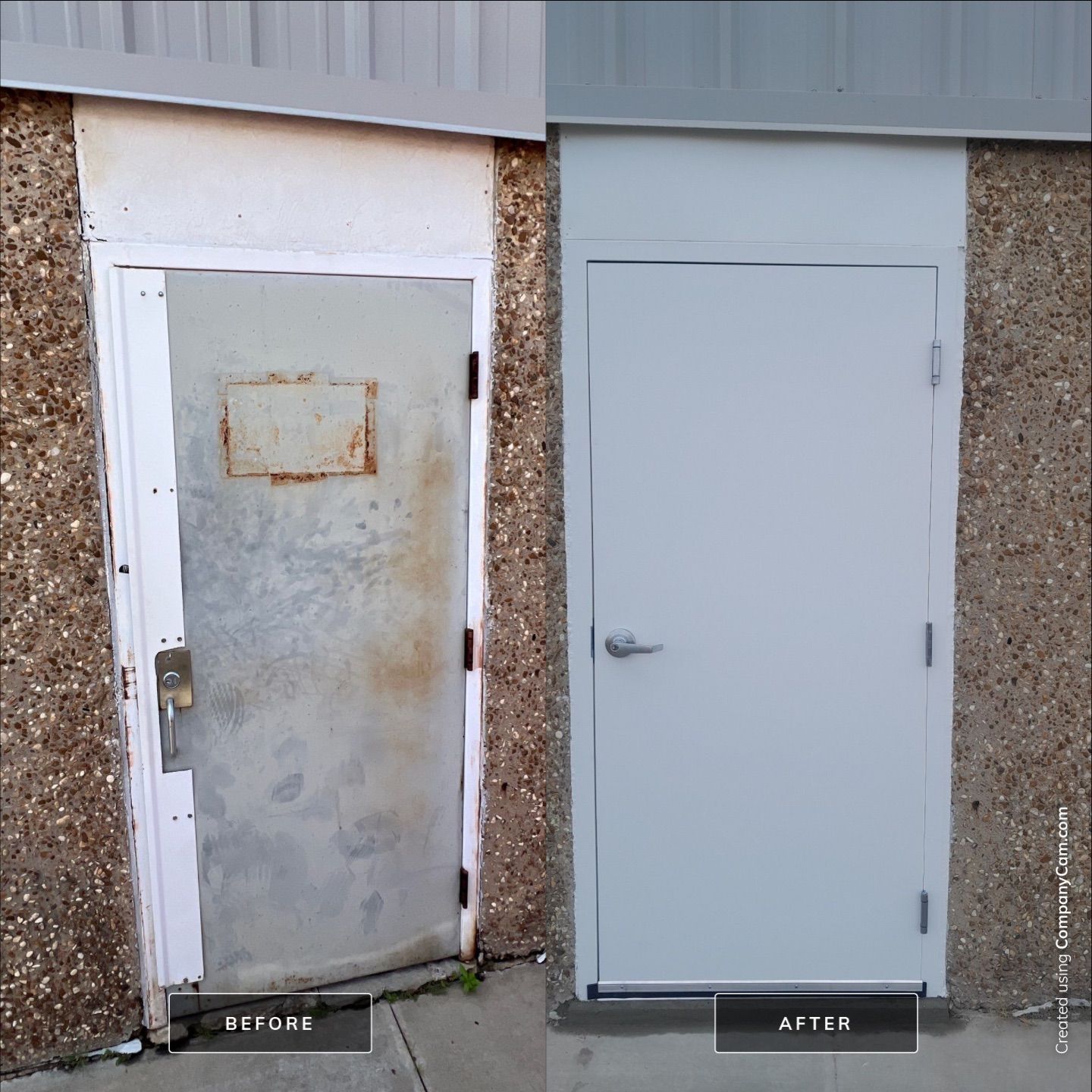 Exterior 90min fire rated commercial doors. by In & Out Construction & Remodeling, LLC