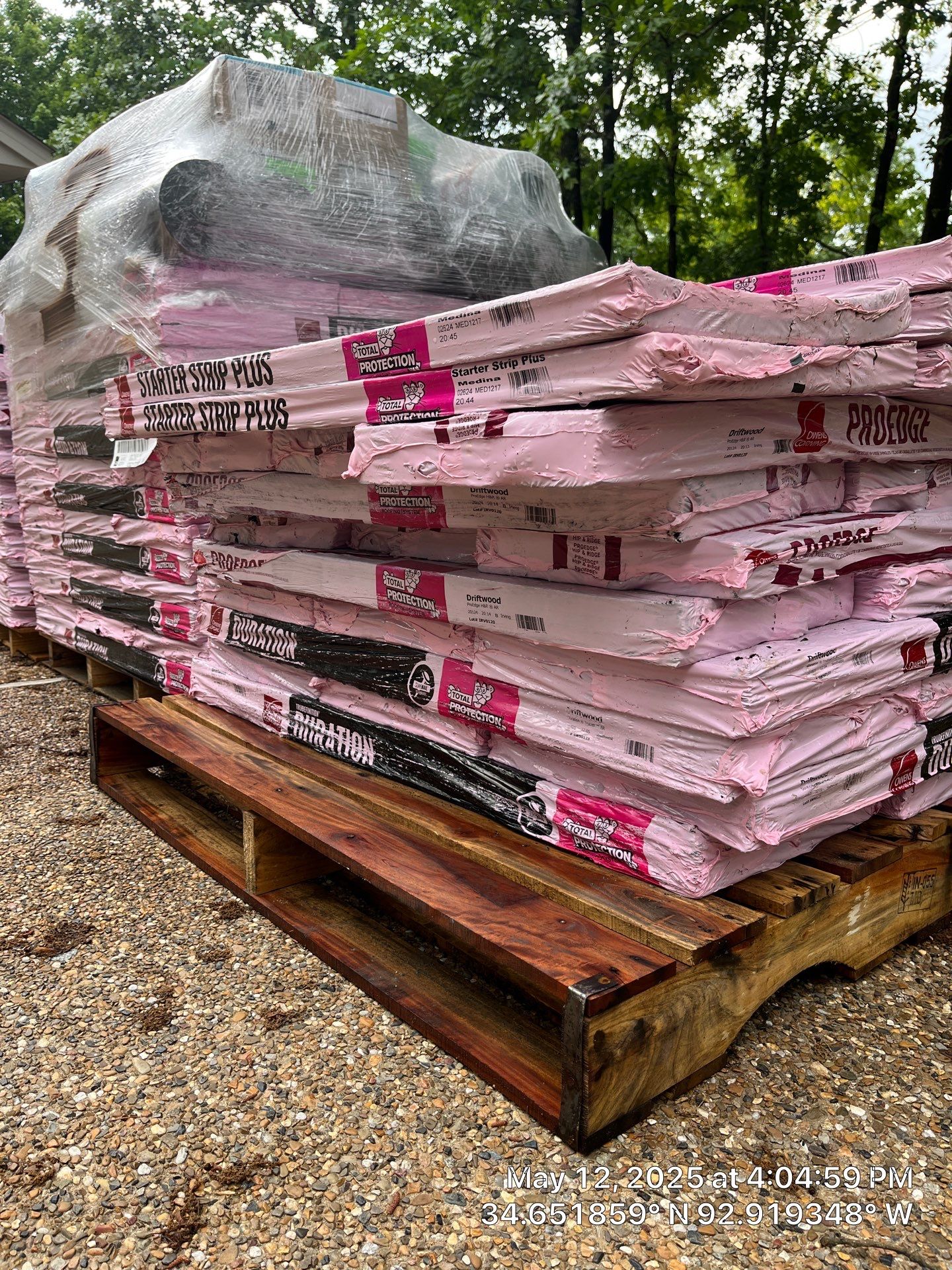 Architectural Shingle Roof Replacement and Skylight Installation in Hot Springs Village by Temple Roofing and Exteriors