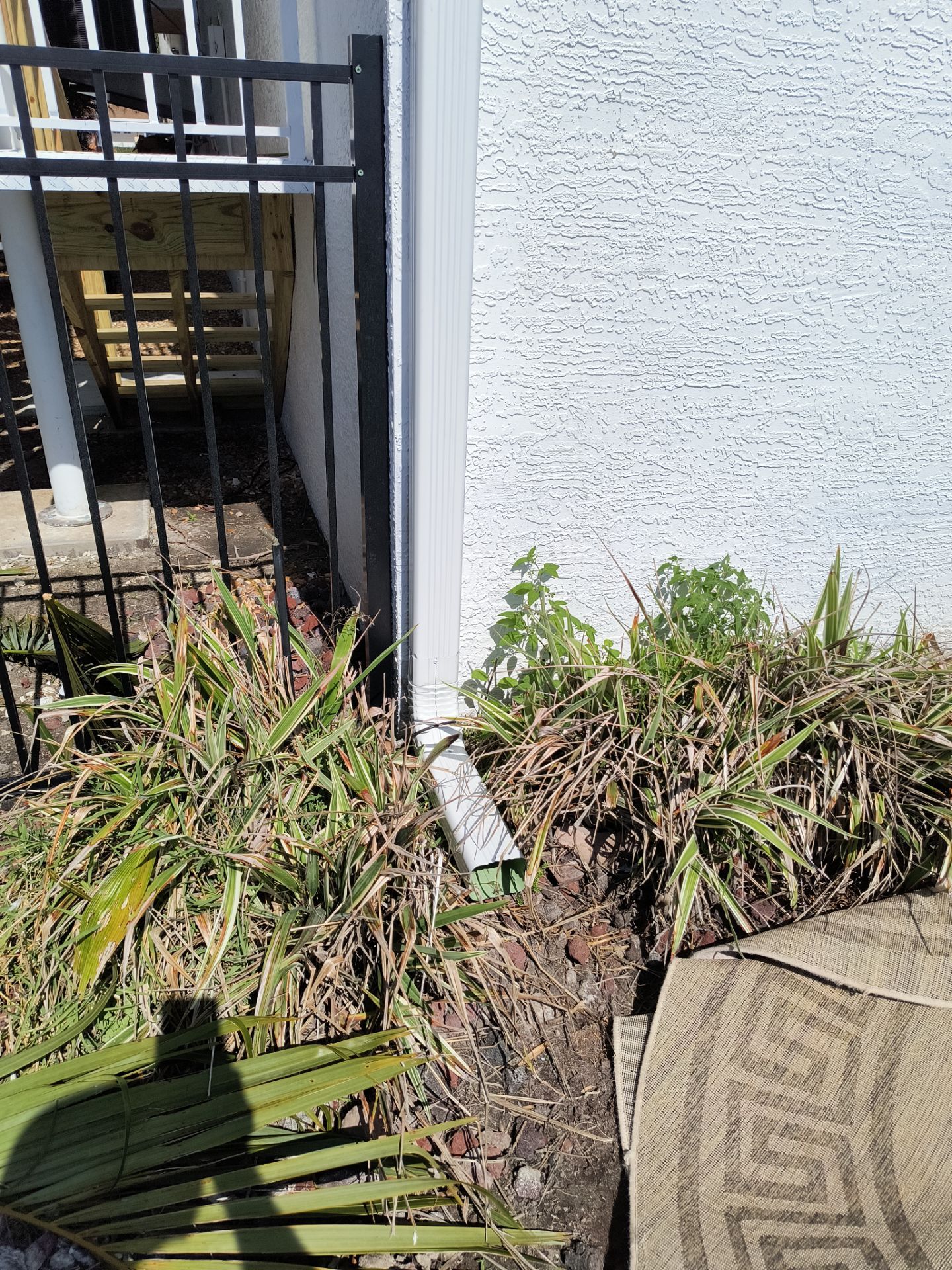 Custom Downspouts with Splash Guards in Sarasota FL by Gutter Professors