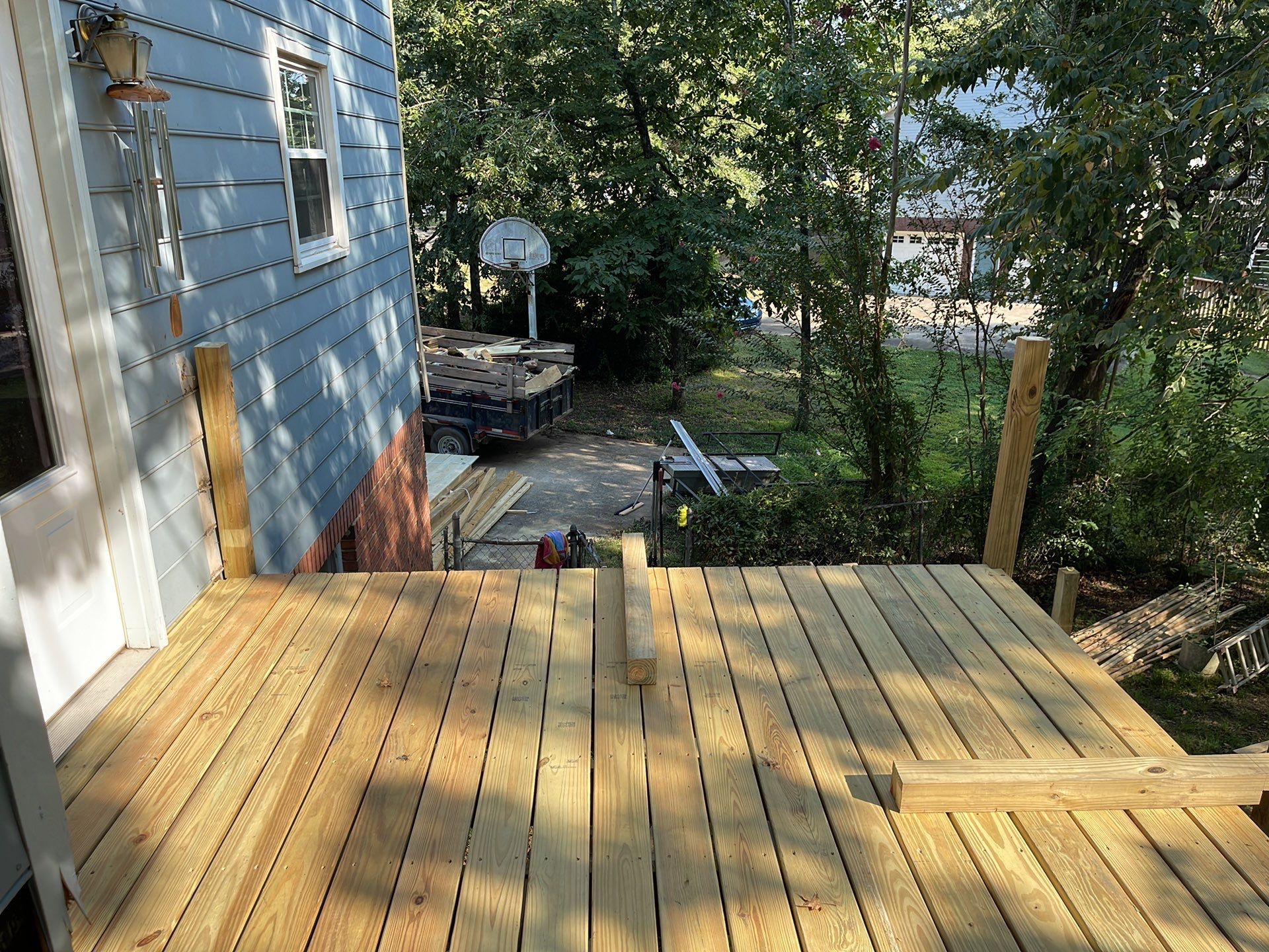 Russet Cove Circle - Deck Installation by Pillar and Pine