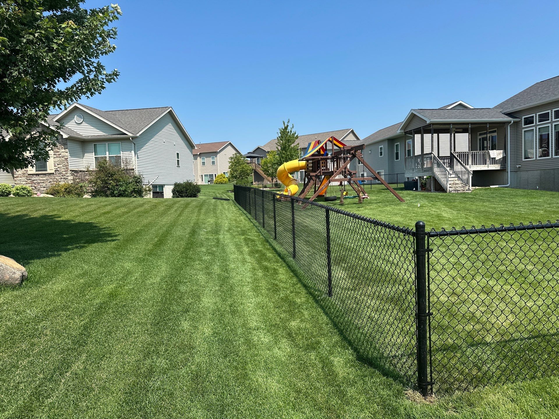 Project in Cedar Falls by Perfect Picket Fence and Stain
