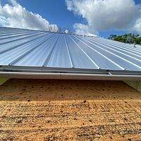 24ga 1" Nail-Strip Mill Finish by Total Roofing System The Metal Roof Experts