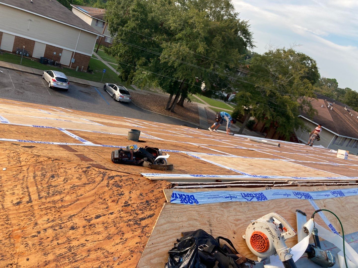 Residential Roofing Installation using Roof Replacement by American Roofing & Construction LLC