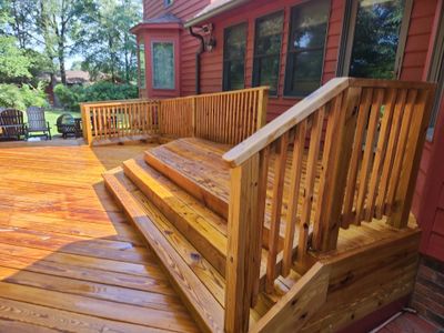 Deck using Wood Sealant