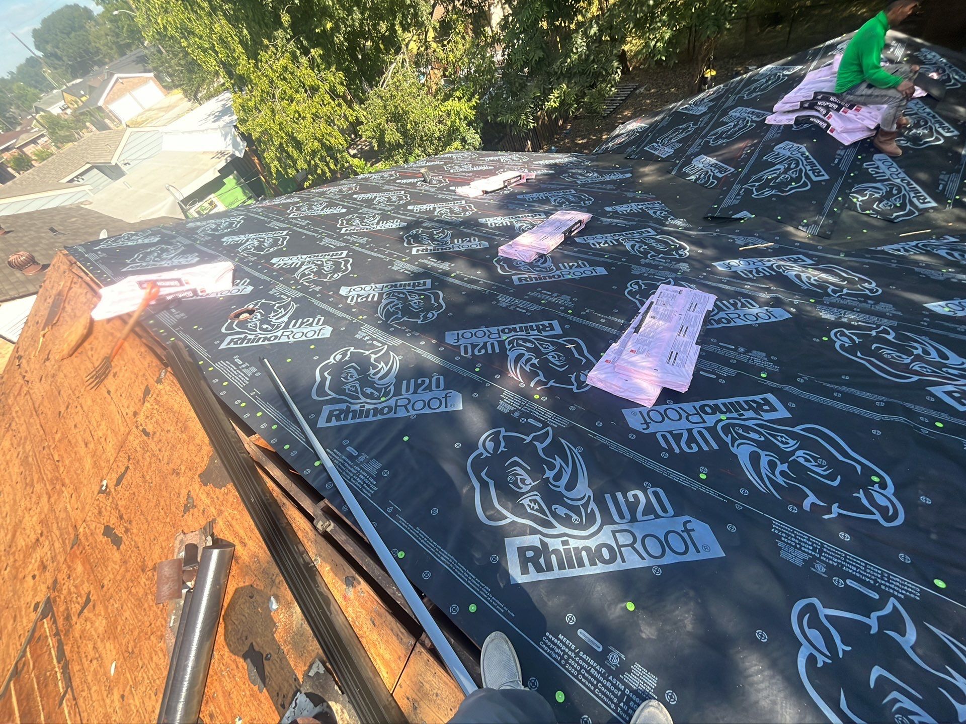 Residential Roofing Installation using Owen's Corning by Roof Concepts Construction